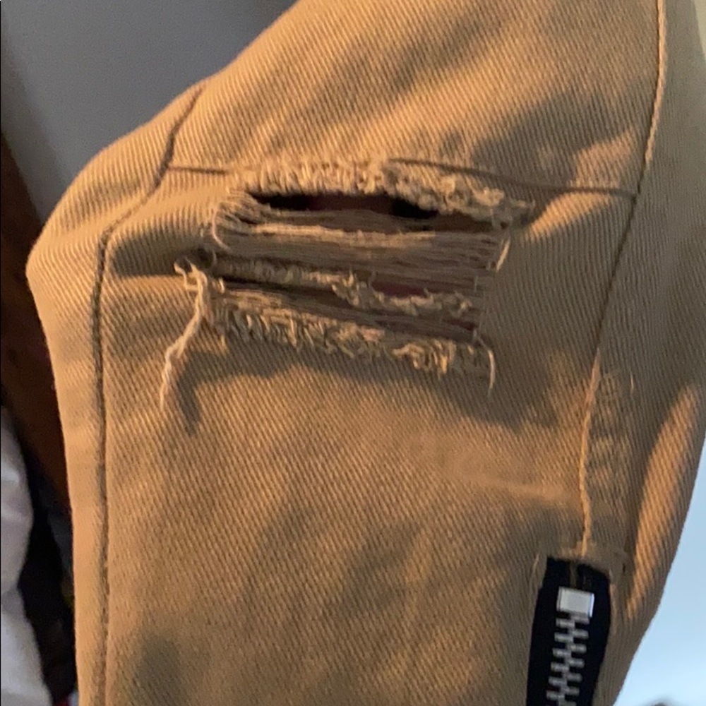 Distressed Jean Jacket - Picture 3 of 4